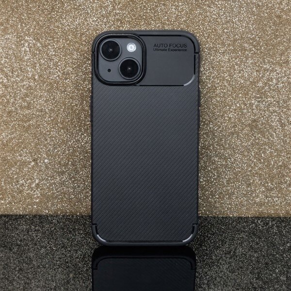 Dėklas "Carbon" skirtas Apple iPhone 16 Pro Max juodas 11