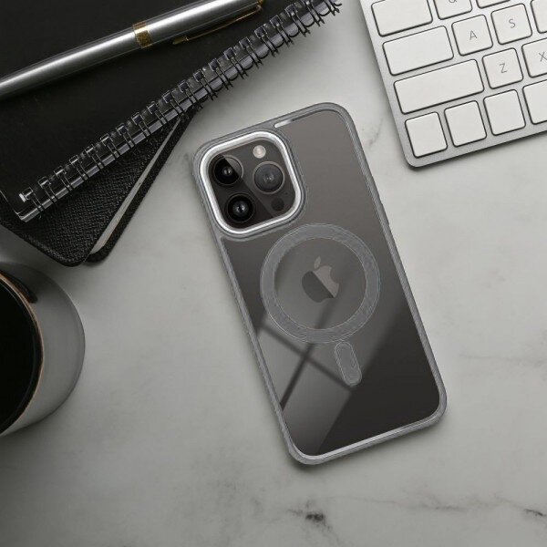 Dėklas "Color Edge Mag Cover" skirtas iPhone 17 Pro pilkas 3