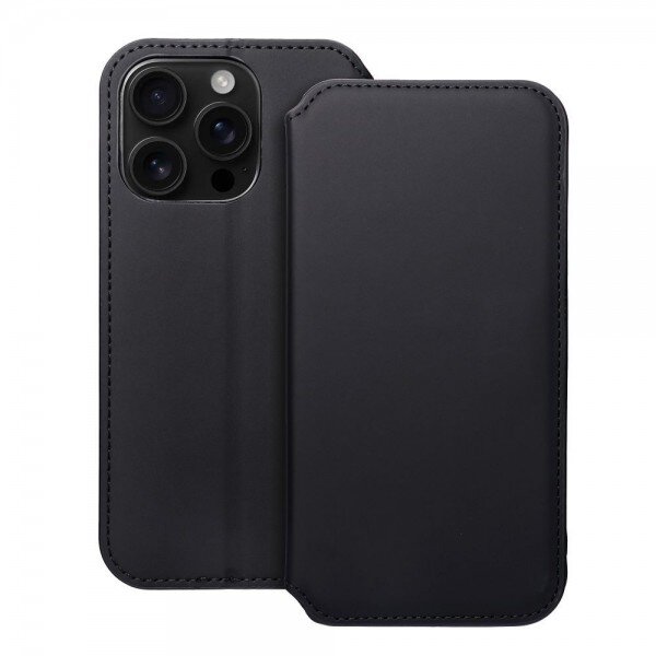 Dėklas "Dual Pocket" skirtas Xiaomi Redmi Note 13 Pro 4G / Poco M6 Pro 4G juodas