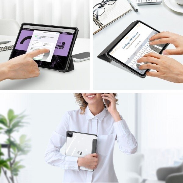 Dėklas Dux Ducis "Copa" skirtas Apple iPad Air 13 (2025) / Air 13 (2024) / iPad Pro 12.9 (2018 / 2020 / 2021 / 2022) juodas 6 Dėklas Dux Ducis "Copa" skirtas Apple iPad Air 13 (2025) / Air 13 (2024) / iPad Pro 12.9 (2018 / 2020 / 2021 / 2022) juodas 6