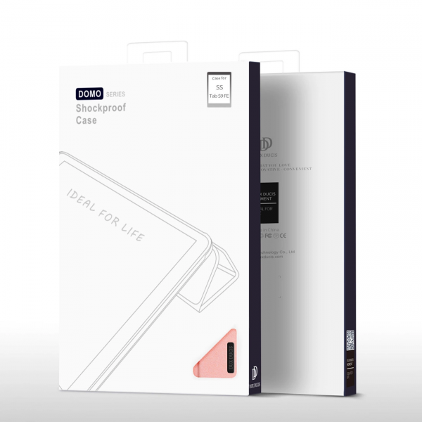Dėklas Dux Ducis "Domo" skirtas Samsung X210/X215 (Tab A9 Plus) X230/X236 (Tab A11 Plus) rožinis 6 Dėklas Dux Ducis "Domo" skirtas Samsung X210/X215 (Tab A9 Plus) X230/X236 (Tab A11 Plus) rožinis 6