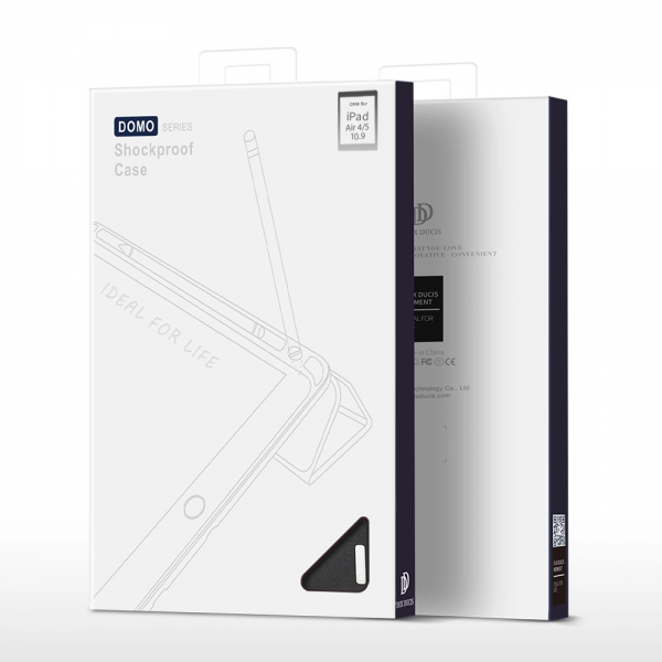 Dėklas Dux Ducis "Domo" skirtas Samsung X620 / X626 Tab S10 FE Plus juodas 6