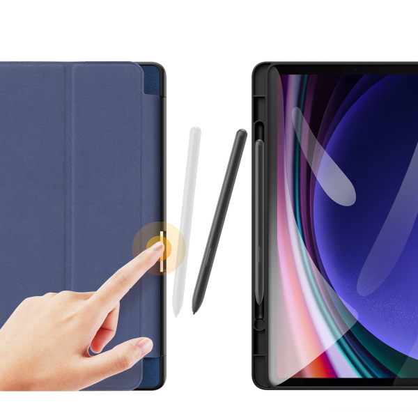 Dėklas Dux Ducis "Domo" skirtas Samsung X700 / X706 (Tab S8) / T870 / T875 / T876 (Tab S7) mėlynas 3 Dėklas Dux Ducis "Domo" skirtas Samsung X700 / X706 (Tab S8) / T870 / T875 / T876 (Tab S7) mėlynas 3