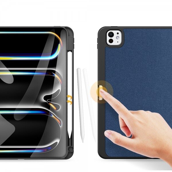 Dėklas Dux Ducis "Domo" skirtas Xiaomi Pad 6 / Pad 6 Pro mėlynas 4