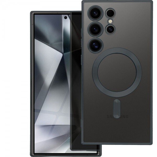 Dėklas "Electro Mag Cover" skirtas Samsung S937 S25 Edge juodas