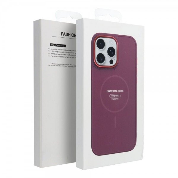 Dėklas "Frame Mag Cover" skirtas iPhone Air purpurinis 4