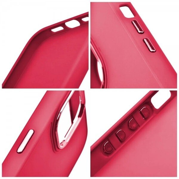 Dėklas "Frame" skirtas Samsung S937 S25 Edge raudonas 3