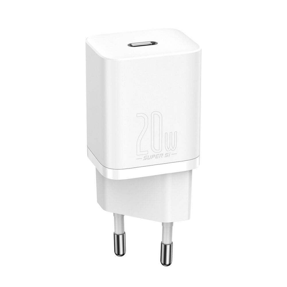 Įkroviklis Baseus "Super Si" baltas (PD20W) 1