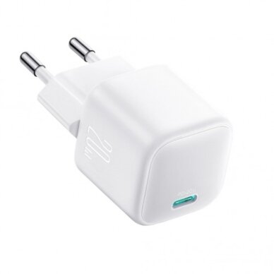 Įkroviklis Joyroom "TCG08" baltas GaN (USB-C / 20W)