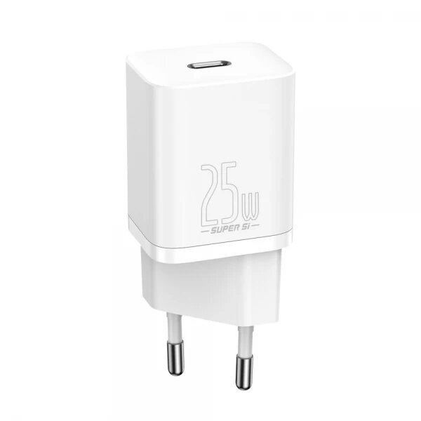 Įkroviklis Baseus "Super Si" baltas (PD25W) Įkroviklis Baseus "Super Si" baltas (PD25W)