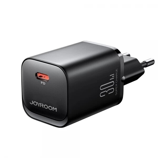 Įkroviklis Joyroom "JR-TCF07EU" juodas 30W (1xPD) Įkroviklis Joyroom "JR-TCF07EU" juodas 30W (1xPD)