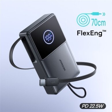 Išorinė baterija Joyroom "JR-PR1" juodas 10000mAh (22.5W)