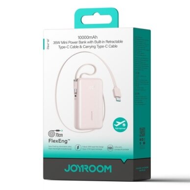 Išorinė baterija Joyroom "JR-PR2 Mini" melsvas 10000mAh (35W) 11