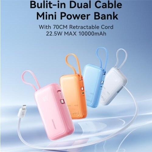 Išorinė baterija Joyroom "JR-PR2 Mini" rožinis 10000mAh (35W) 6