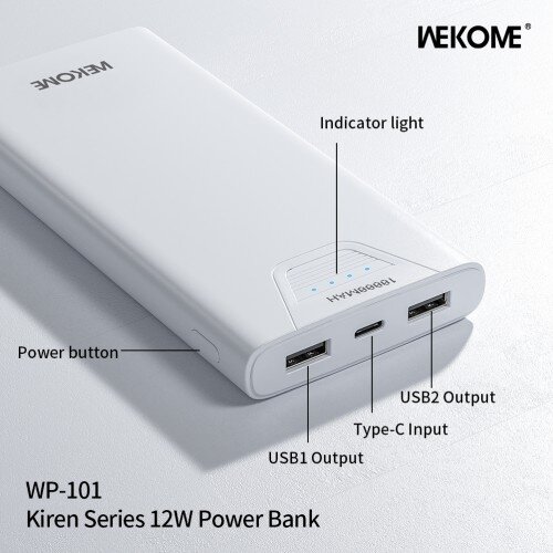 Išorinė baterija Joyroom "JR-PR2L" rožinis 10000mAh (35W) 6