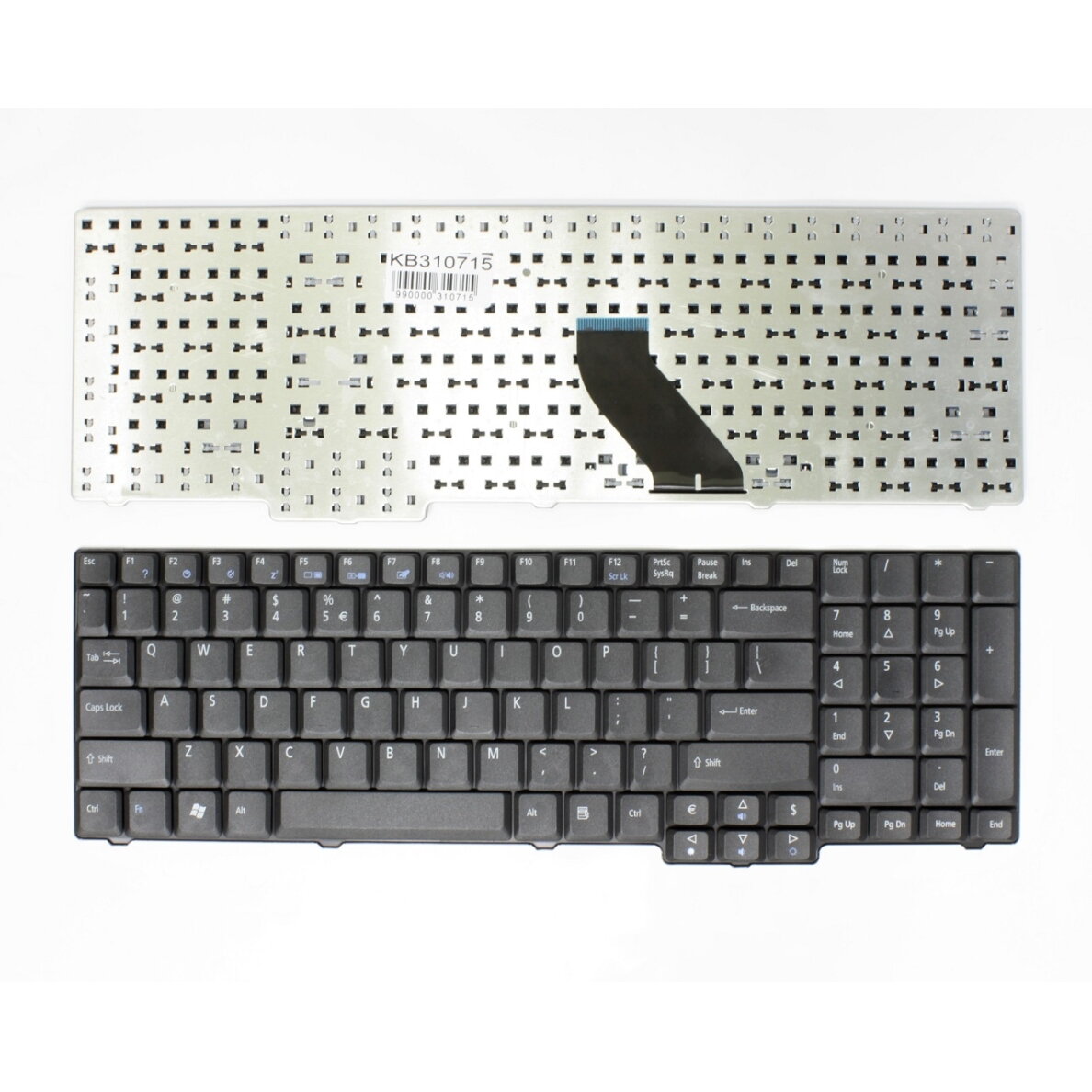 Klaviatūra ACER Aspire: 5235, 5335, 5535, 5735, 6530, 7220, 8920, 9300 Klaviatūra ACER Aspire: 5235, 5335, 5535, 5735, 6530, 7220, 8920, 9300