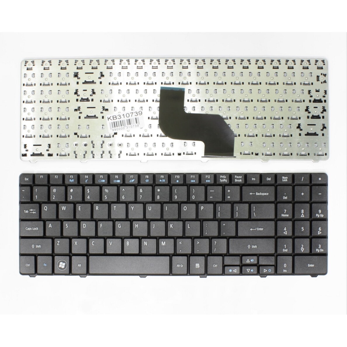 Klaviatūra ACER Aspire: 5332, 5334, 5516, 5517, 5732, 5734, 5532, 5534 Klaviatūra ACER Aspire: 5332, 5334, 5516, 5517, 5732, 5734, 5532, 5534