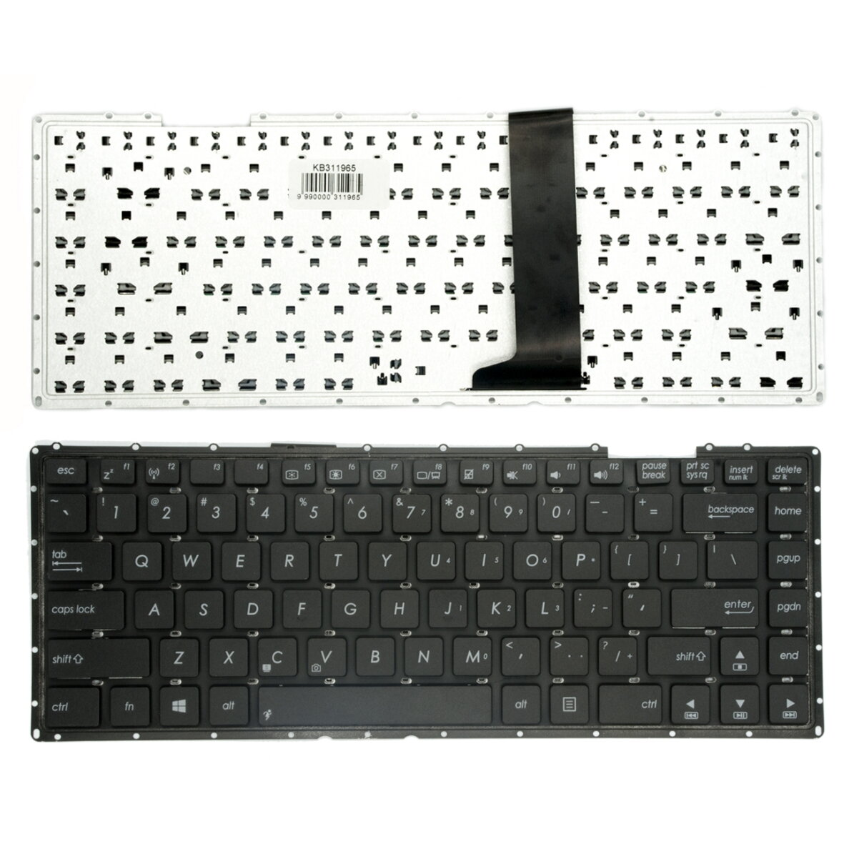 Klaviatūra ASUS: A450V, X450VB, X450C, X450L, Y481C, Y481L, X452E Klaviatūra ASUS: A450V, X450VB, X450C, X450L, Y481C, Y481L, X452E
