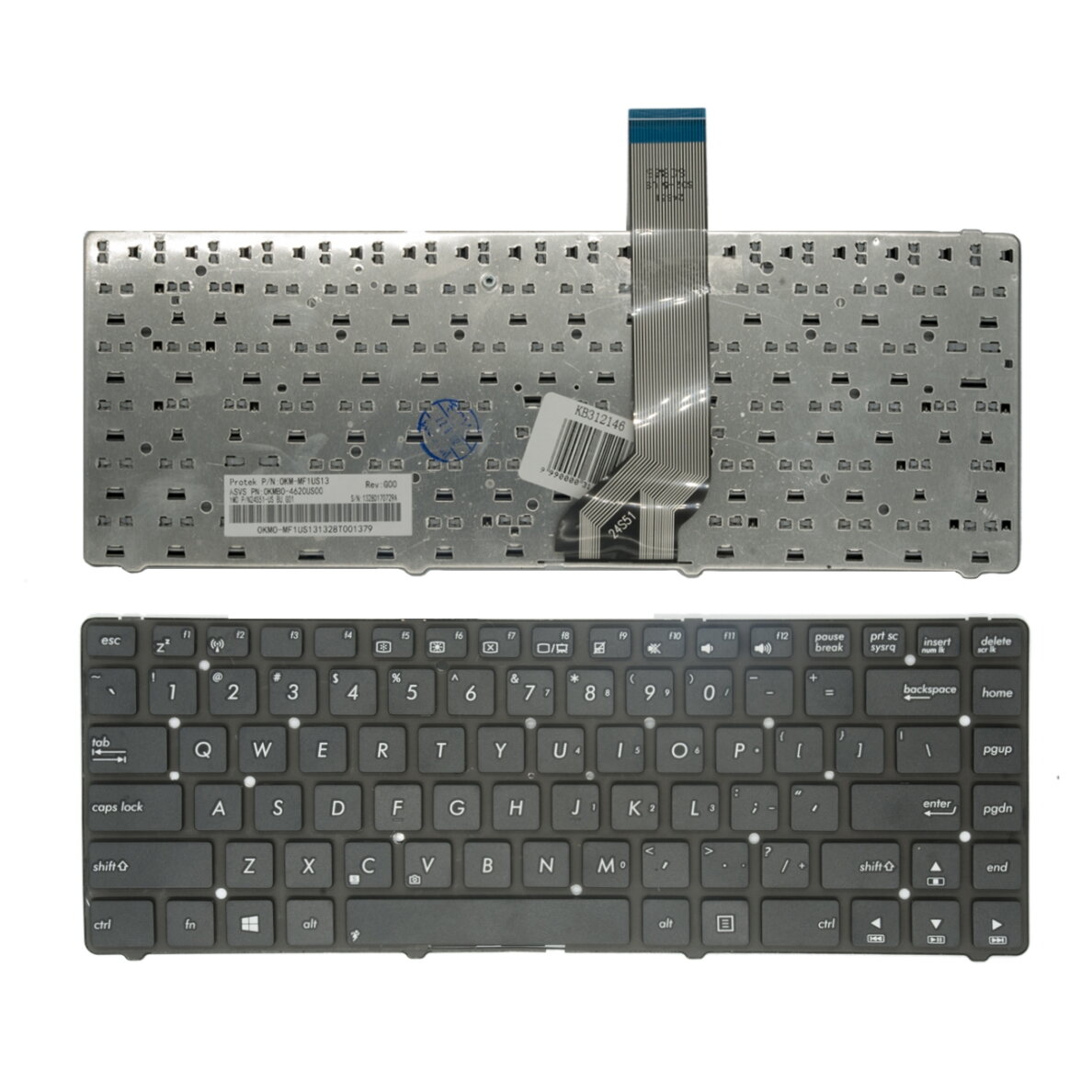 Klaviatūra ASUS: K45, A85V, R400, K45VD, A45VM, R400V, N45 Klaviatūra ASUS: K45, A85V, R400, K45VD, A45VM, R400V, N45