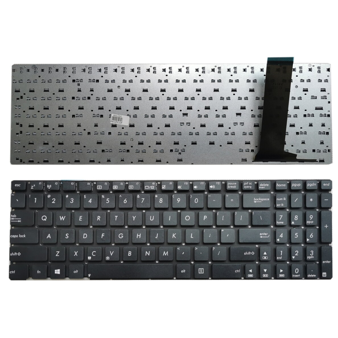 Klaviatūra ASUS N56, N76, R500v, S500, U550 (US) Klaviatūra ASUS N56, N76, R500v, S500, U550 (US)