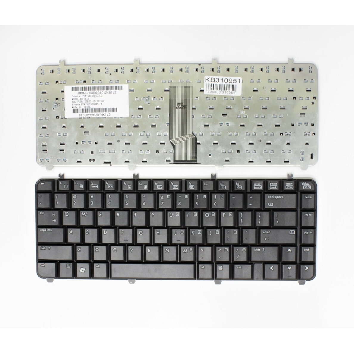 Klaviatūra HP Paviliion: DV5, DV5T, DV5Z , DV5-1000, DV5-1100, DV5-1200, DV5-1300 Klaviatūra HP Paviliion: DV5, DV5T, DV5Z , DV5-1000, DV5-1100, DV5-1200, DV5-1300
