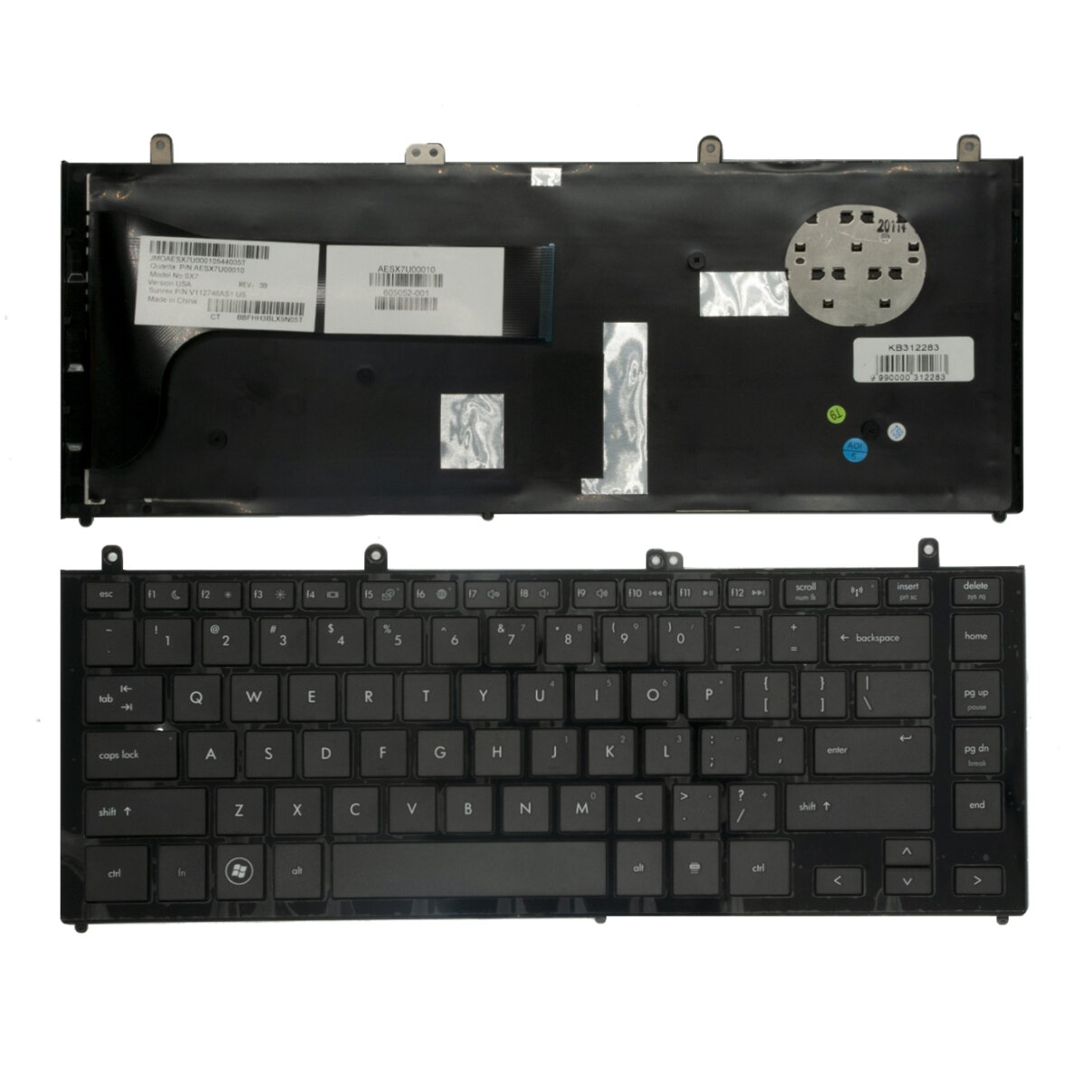 Klaviatūra HP ProBook: 4320s, 4321s, 4325s, 4326s, 4329s, SX7 Klaviatūra HP ProBook: 4320s, 4321s, 4325s, 4326s, 4329s, SX7