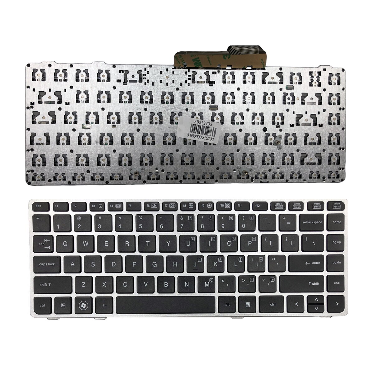 Klaviatūra HP: Probook 6470b su rėmeliu Klaviatūra HP: Probook 6470b su rėmeliu