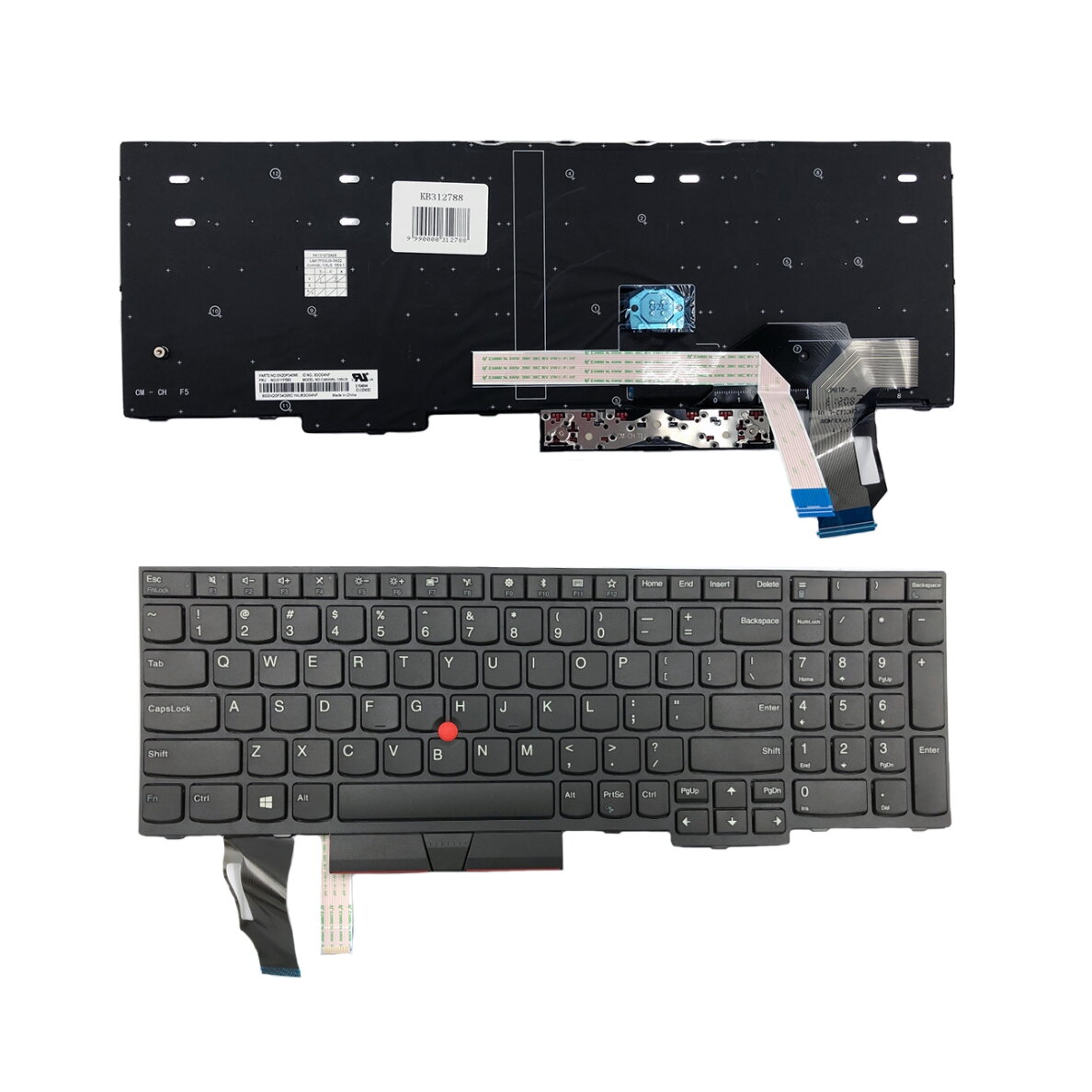 Klaviatūra Lenovo: e580 Klaviatūra Lenovo: e580
