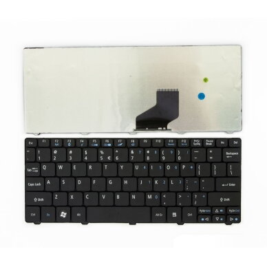 Klaviatūra ACER Aspire One: 532H 521, 522, 533, D255, D255E, D257, D260, D270 Klaviatūra ACER Aspire One: 532H 521, 522, 533, D255, D255E, D257, D260, D270