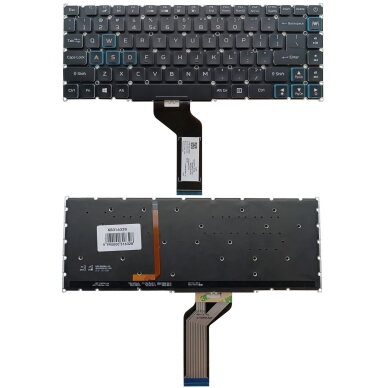 Klaviatūra ACER: Predator Triton PT515-51, PT515-52, su RGB pašvietimu, US Klaviatūra ACER: Predator Triton PT515-51, PT515-52, su RGB pašvietimu, US