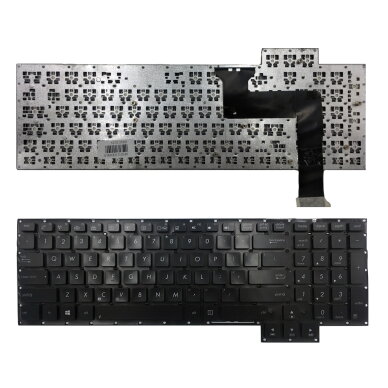 Klaviatūra ASUS: ROG G750, G750J, G750JH, G750JM, G750JS, G750JW Klaviatūra ASUS: ROG G750, G750J, G750JH, G750JM, G750JS, G750JW