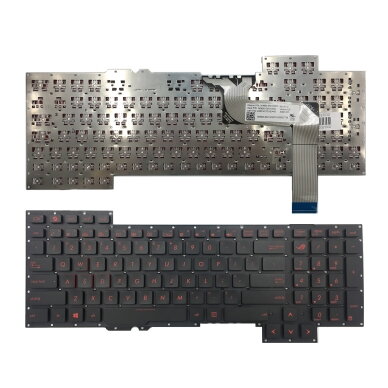 Klaviatūra ASUS: ROG G751, G751J, G751JL, G751JM, G751JT, G751JY Klaviatūra ASUS: ROG G751, G751J, G751JL, G751JM, G751JT, G751JY