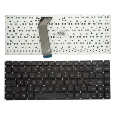 Klaviatūra ASUS: X402, X402C, X402CA, F402, F402C, F402CA, F45 Klaviatūra ASUS: X402, X402C, X402CA, F402, F402C, F402CA, F45