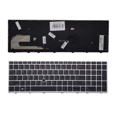 Klaviatūra HP: Elitebook 850 G5 755 G5 ZBook 15u G5 Klaviatūra HP: Elitebook 850 G5 755 G5 ZBook 15u G5