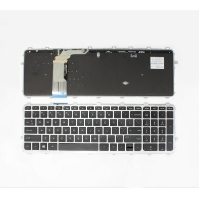 Klaviatūra HP Envy TouchSmart: 15-J, 17-J, M7-J, 17T-J su rėmeliu Klaviatūra HP Envy TouchSmart: 15-J, 17-J, M7-J, 17T-J su rėmeliu