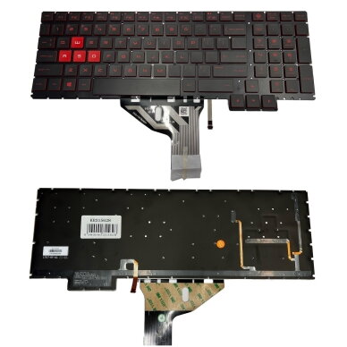 Klaviatūra HP Omen 15-ce016na, su pašvietimu Klaviatūra HP Omen 15-ce016na, su pašvietimu