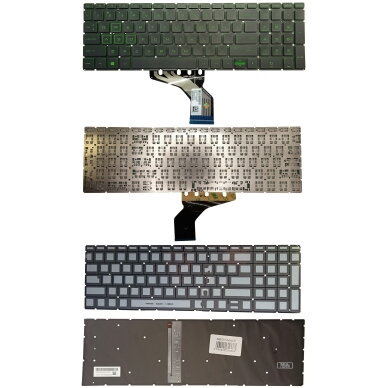 Klaviatūra HP Pavilion 15-DK0031NA, su pašvietimu, US Klaviatūra HP Pavilion 15-DK0031NA, su pašvietimu, US