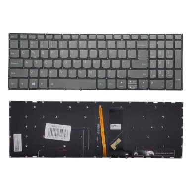 Klaviatūra LENOVO IdeaPad 520-15ikb, su raudonu pašvietimu, US Klaviatūra LENOVO IdeaPad 520-15ikb, su raudonu pašvietimu, US