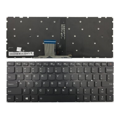 Klaviatūra Lenovo: Ideapad 710S-13IKB, 710S-13ISK su pašvietimu Klaviatūra Lenovo: Ideapad 710S-13IKB, 710S-13ISK su pašvietimu