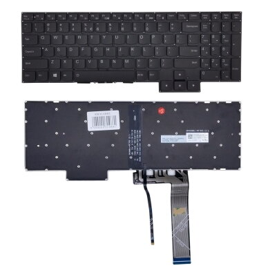 Klaviatūra LENOVO Legion 5, su pašvietimu, US Klaviatūra LENOVO Legion 5, su pašvietimu, US