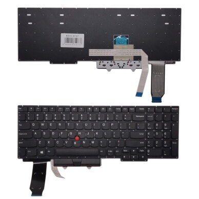 Klaviatūra LENOVO Thinkpad E15 Gen 2, su trackpoint, US Klaviatūra LENOVO Thinkpad E15 Gen 2, su trackpoint, US