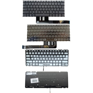 Klaviatūra LENOVO Yoga 7 14IRL8 2023, su pašvietimu, US Klaviatūra LENOVO Yoga 7 14IRL8 2023, su pašvietimu, US