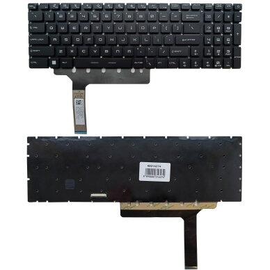 Klaviatūra MSI: GP76, GS76, GE76, su RGB apšvietimu, US Klaviatūra MSI: GP76, GS76, GE76, su RGB apšvietimu, US