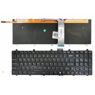 Klaviatūra MSI GX60, GE60, GE70, GT60 (US) su pašvietimu Klaviatūra MSI GX60, GE60, GE70, GT60 (US) su pašvietimu