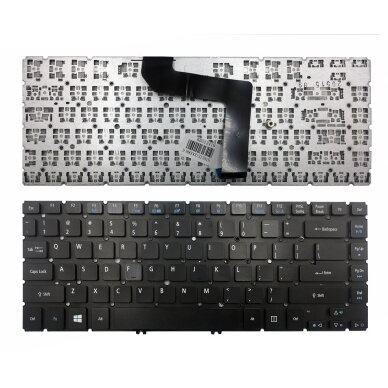 Klaviatūra su apšvietimu Acer: Aspire M5-481T, M5-481TG, M5-481PT, M5-481PTG US Klaviatūra su apšvietimu Acer: Aspire M5-481T, M5-481TG, M5-481PT, M5-481PTG US