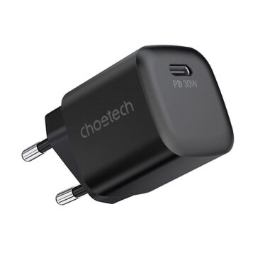 Kroviklis CHOETECH GaN USB Type-C: 30W, PD Kroviklis CHOETECH GaN USB Type-C: 30W, PD