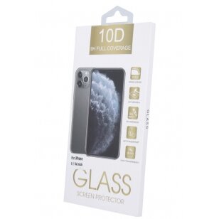 LCD apsauginis stikliukas 10D Full Glue Samsung A202 A20e lenktas juodas