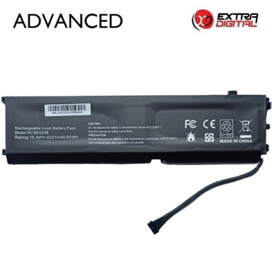 Nešiojamo kompiuterio baterija RAZER RC30-0328, 4221mAh, Extra Digital Advanced