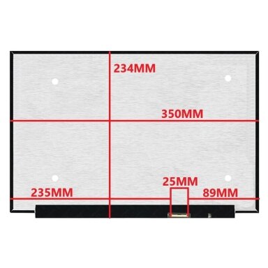 Nešiojamo kompiuterio ekranas matrica 16.0″ 1920×1200 IPS 165hz 40pin NV160WUM-NX2