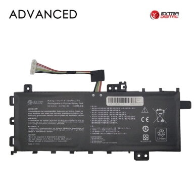 Nešiojamo kompiuterio baterija ASUS B21N1818, 4150mAh, Extra Digital Advanced Nešiojamo kompiuterio baterija ASUS B21N1818, 4150mAh, Extra Digital Advanced